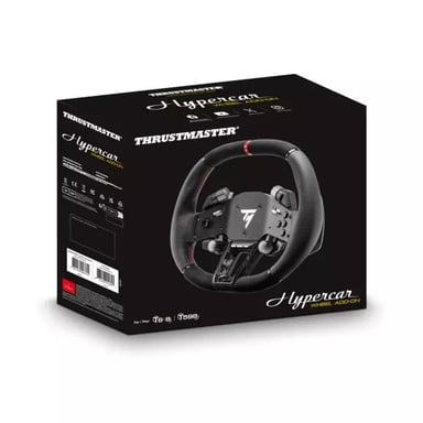 Thrustmaster Hypercar Wheel Add-On Negro, Plata Volante PC, PlayStation 4, PlayStation 5, Xbox, Xbox One
