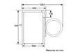 Lave-linge frontal Bosch WGE02409FR Series 2 7 kg 1400 tr/min Classe A Blanc