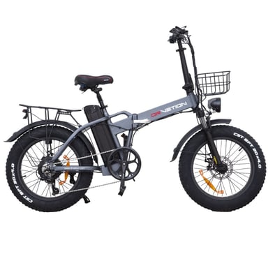 DrveTion AT20 Vélo Électrique - Moteur 750W Batterie 48V20Ah Freins Hydrauliques Roues 20'' - Gris