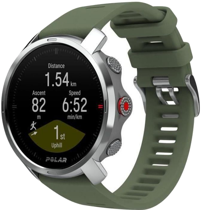 POLAR Grit X - Montre altimètre GPS - M/L - Vert kaki