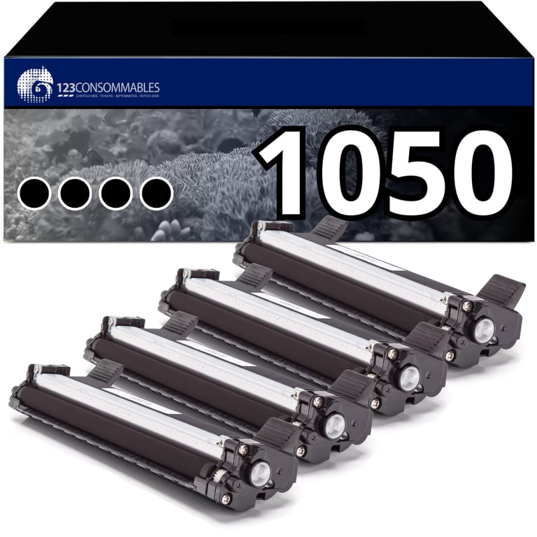 Pack 4 toners compatibles BROTHER TN 1050 Neuf