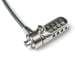 DICOTA D30885 cable antirrobo Negro, Acero inoxidable 2 m
