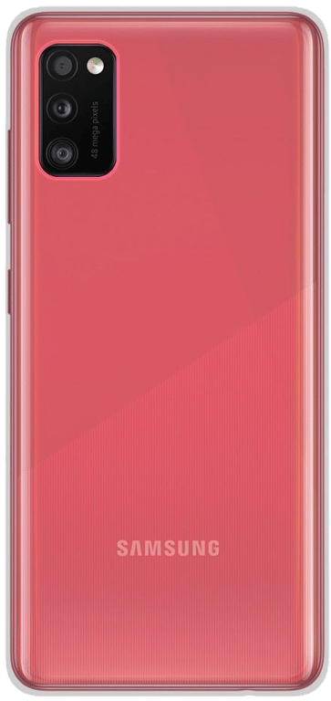 Coque silicone unie compatible Transparent Samsung Galaxy A31