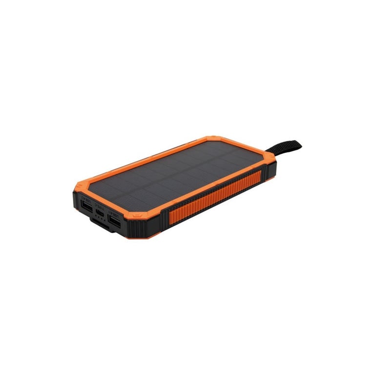 Chargeur Powerbank solaire ZENITECH Avec lampe torche 10 000mAh et - vue 2