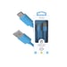 Câble iPhone / Galaxy / Google - USB vers Type-C 3A - 1,5 mètres - Collection POP - Bleu