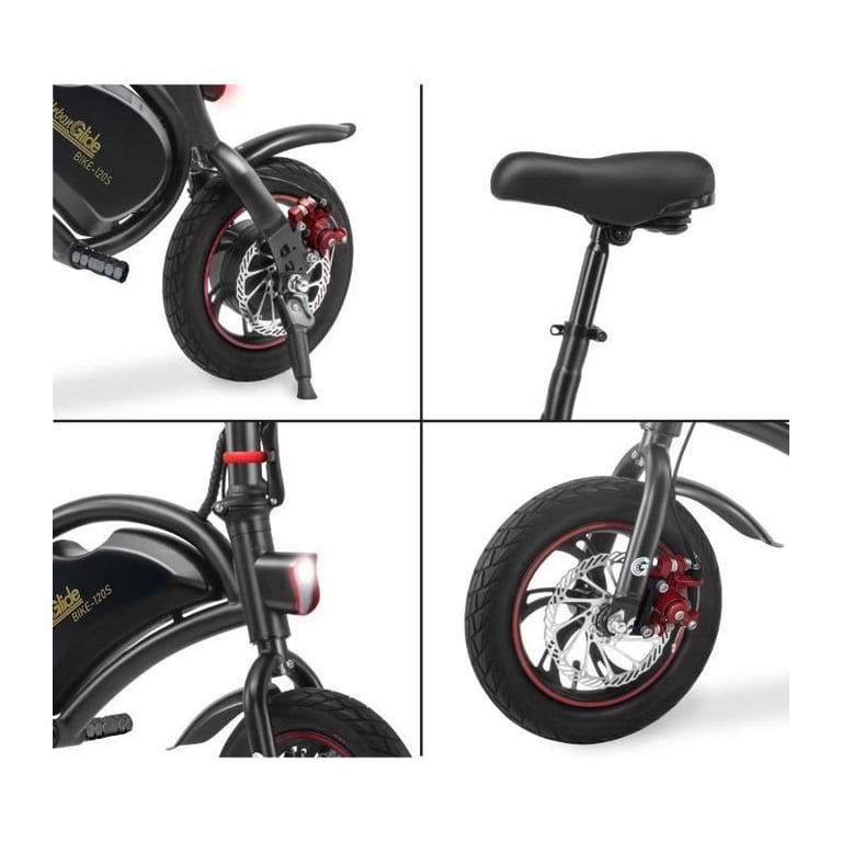 Draisienne Électrique UrbanGlide BIKE 120S – 350W, Pliable, Vitesse 25 km/h - vue 3