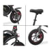 Draisienne Eléctrica - URBANGLIDE - BIKE 120S - 350 W - 12'' - Adulto - Plegable - Negro