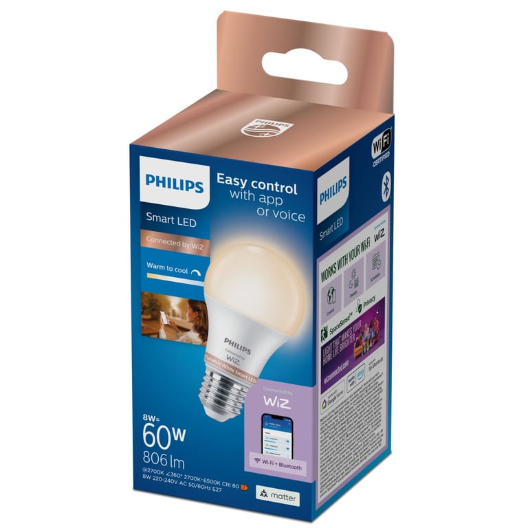 Philips Ampoule 60 W A60 E27 - Neuf - vue 2