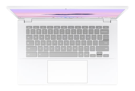 Chromebook Plus CX, Intel Core i3-1215U, 128 Go, 8 Go, Blanc - AZERTY