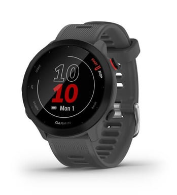 Forerunner 55 MIP 42 mm Numérique 208 x 208 pixels Écran tactile Gris GPS (satellite)