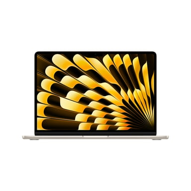 MacBook Air M3 (2024) 13.6', 512 Go 16 Go  Apple GPU 10, Lumière stellaire - Azerty