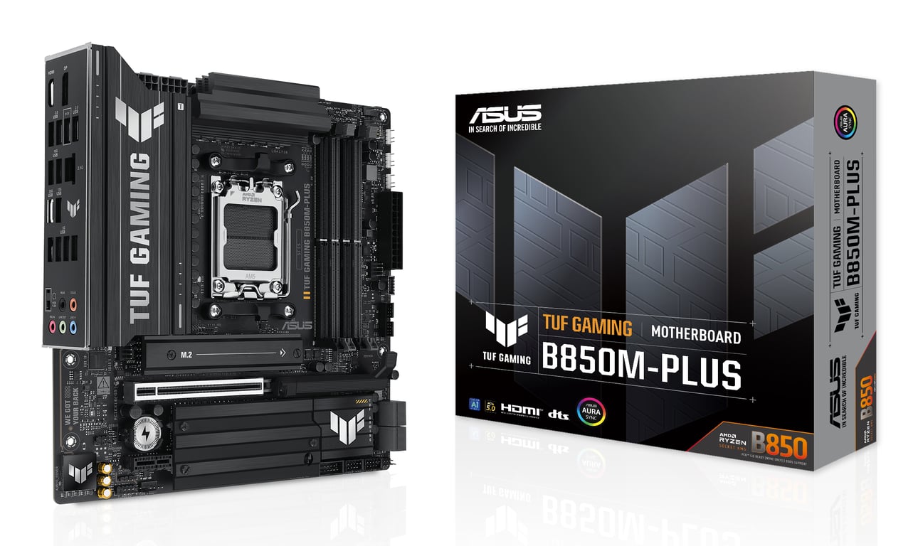 ASUS TUF GAMING B850M PLUS - vue 2