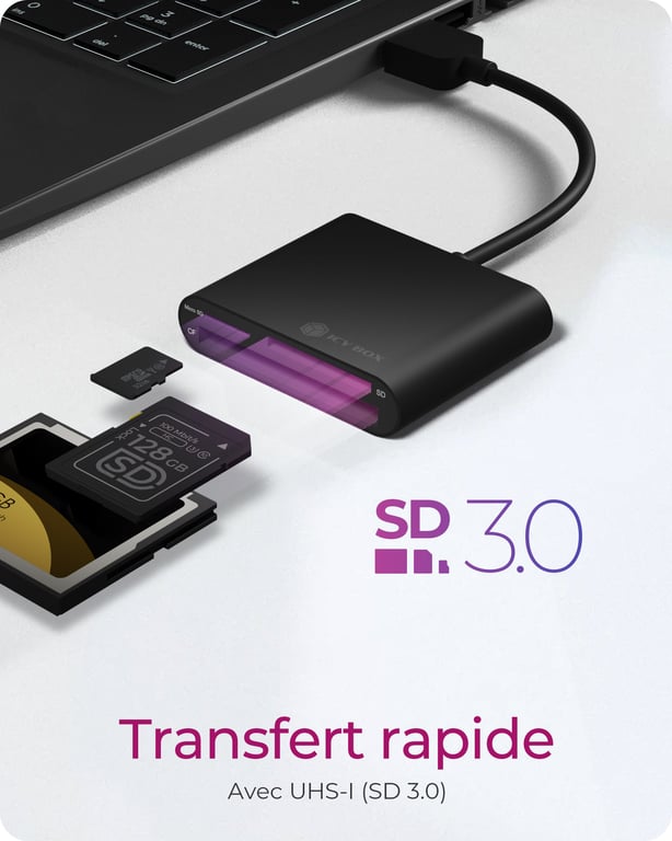 ICY BOX IB CR301 U3 - vue 3