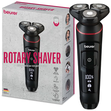 Beurer MN8X Afeitadora rotativa Negra