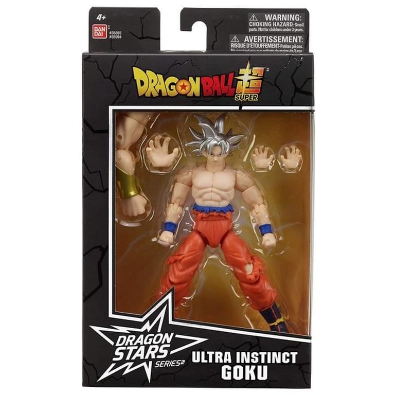 Figurine Dragon Ball 17cm BANDAI Goku + Broly Part. 1 Ultra Instinct - vue 4