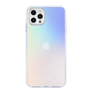 Carcasa híbrida iridiscente invisible para Apple iPhone 12 Pro Max, Iridiscente