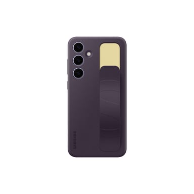 Galaxy S24 Plus Custodia in silicone con impugnatura in piedi con cinturino