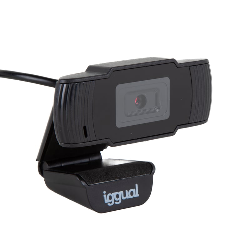 Webcam iggual IGG318980 – HD 1280 x 720, 30 fps, Microphone, USB - vue 2