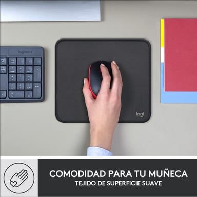 Tappetino per mouse Logitech Serie Studio Grafite