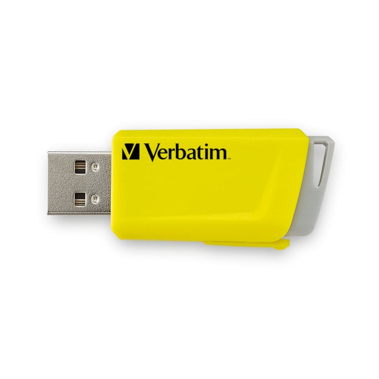 Verbatim Clé USB Store 'n? Click 3 x / / Jaune Neuf - vue 3