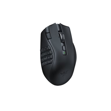 Razer Naga V2 HyperSpeed ratón Juego mano derecha RF Wireless + Bluetooth Óptico 30000 DPI
