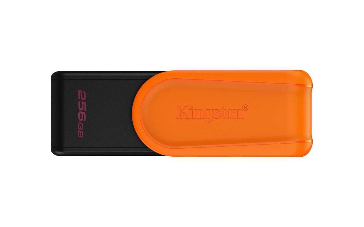 Kingston Technology DataTraveler 256GB Portable USB 3.2 Gen 1 Exodia S (Noir/Orange) - Neuf