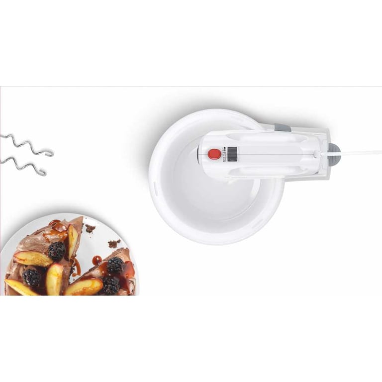 Batteur Robot Bosch MFQ2600G – 375W, 4 Vitesses, Fouets Inox - vue 5