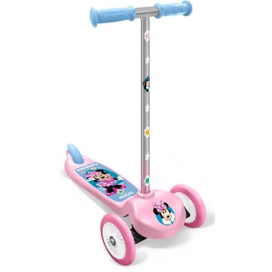 Patinete infantil Minnie MN432045 3 ruedas, plataforma antideslizante, freno de pie Rosa
