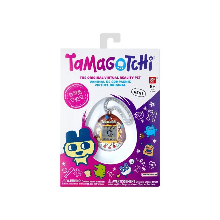 Animal Virtuel Bandai 46174GTNP – Tamagotchi Original Tama Yummy Écran Couleur - vue 3