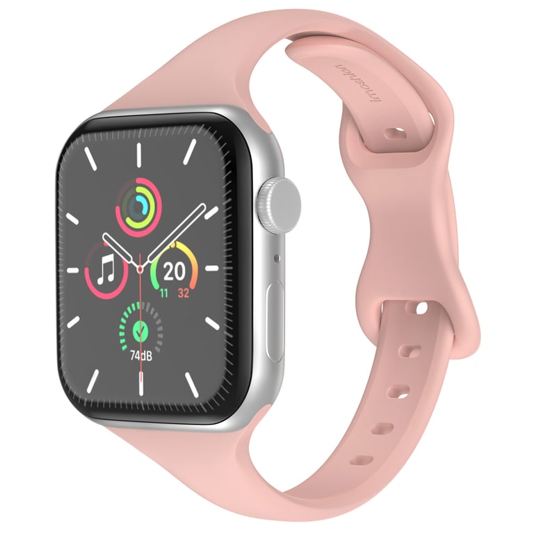 imoshion Bracelet en silicone fin pour 'Apple Watch Series 1 10 / SE / Ultra 2 44454649 mm Neuf