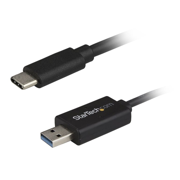 StarTech.com Câble de Transfert de Données USB-C vers USB 3.0 pour Mac et Windows, 2m - vue 1