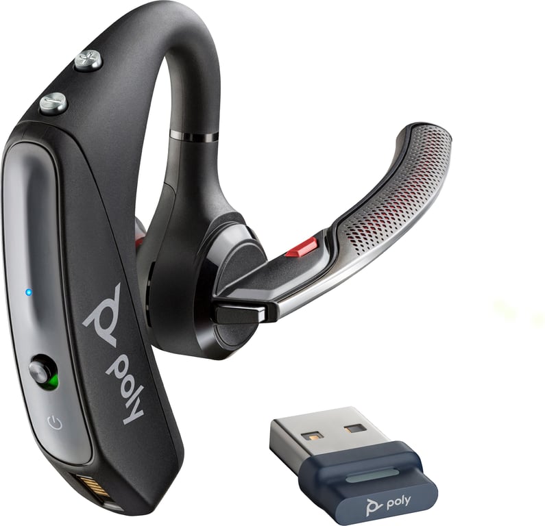Écouteur Poly Voyager 5200 USB-A – Bluetooth, Microphone Antibruit, Autonomie 21h - vue 6