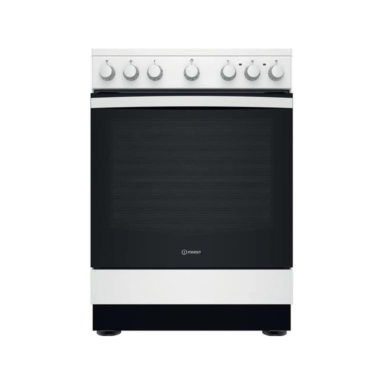 INDESIT Cuisinière vitrocéramique 4 foyers IS67V5PCWE - vue 8
