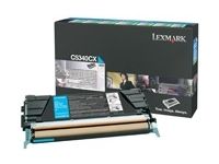 Lexmark Cartouche de toner à rendement extrêmement élevé 1 x cyan 7000 pages LCCP, LRP