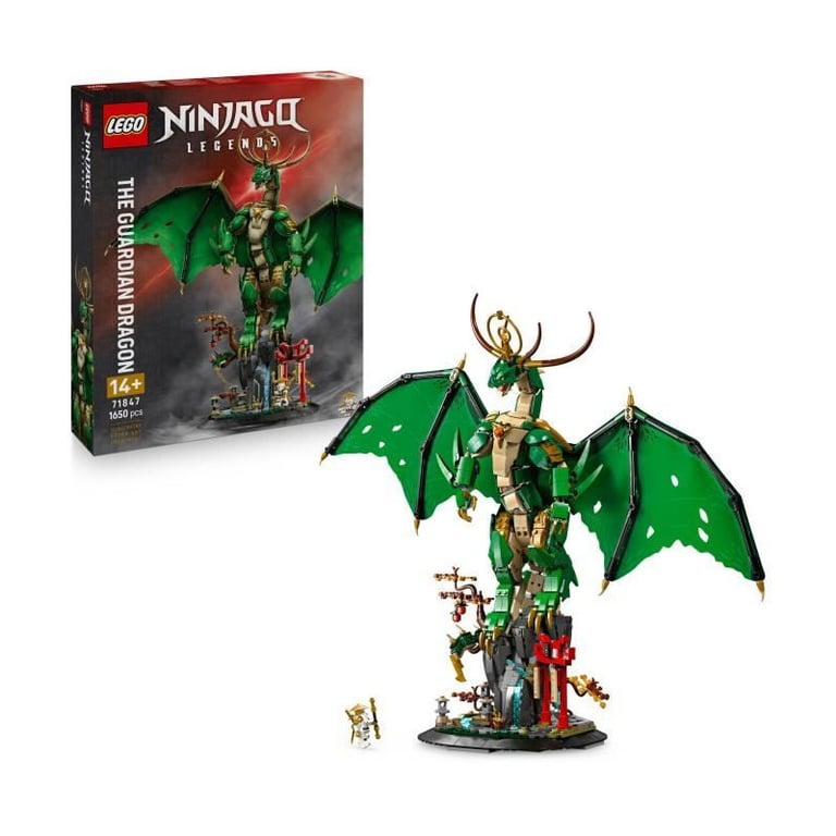 LEGO NINJAGO 71847 Le Dragon Gardien - Jeu de Construction de Figurine - Garçon des 14 Ans - Neuf