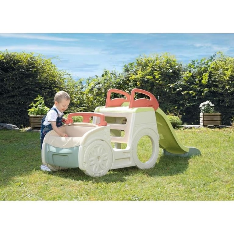 SMOBY Life Adventure Car avec toboggan - vue 5