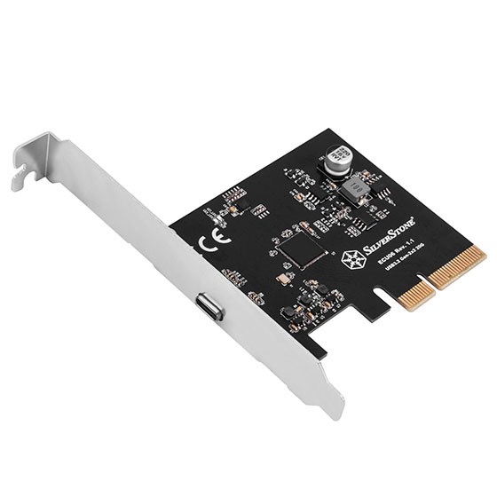 Carte d'extension PCIe SILVERSTONE SST ECU06 USB C 3.2 Gen 2x2