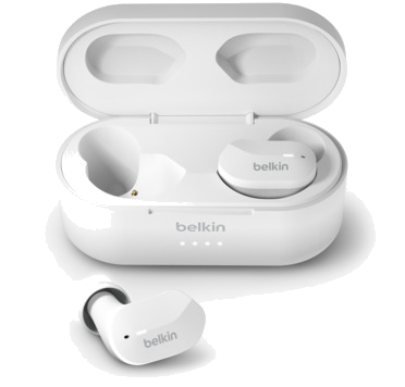 Belkin AUC001BTWH écouteur/casque Écouteurs Sans fil Ecouteurs Musique Micro-USB Bluetooth Blanc