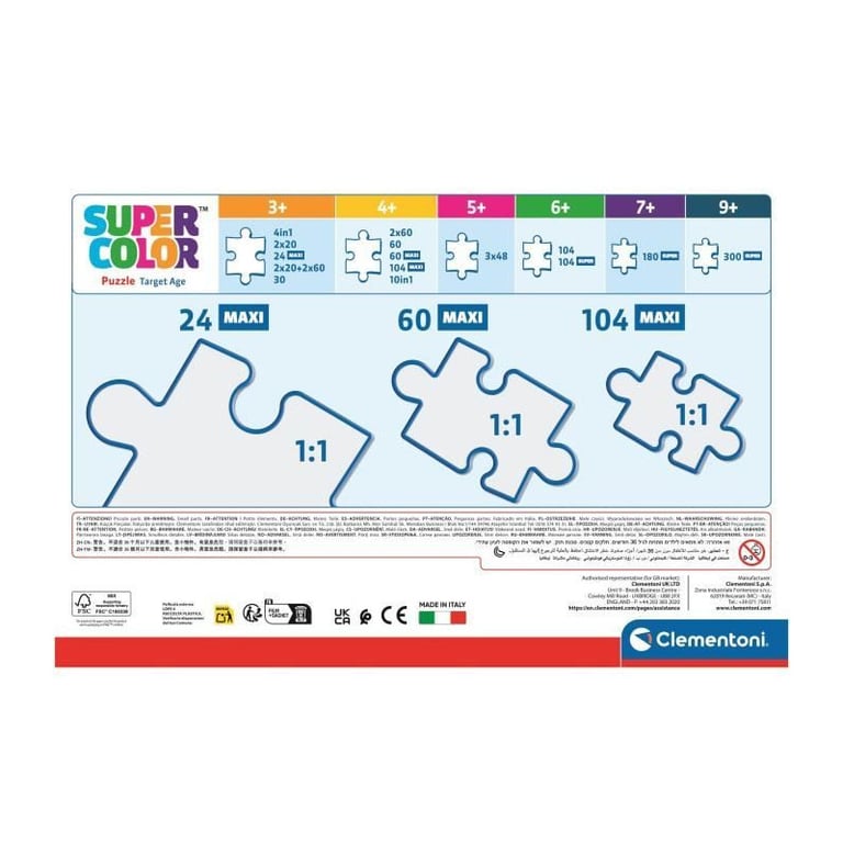 CLEMENTONI - 104 pieces Maxi - Dora - Neuf