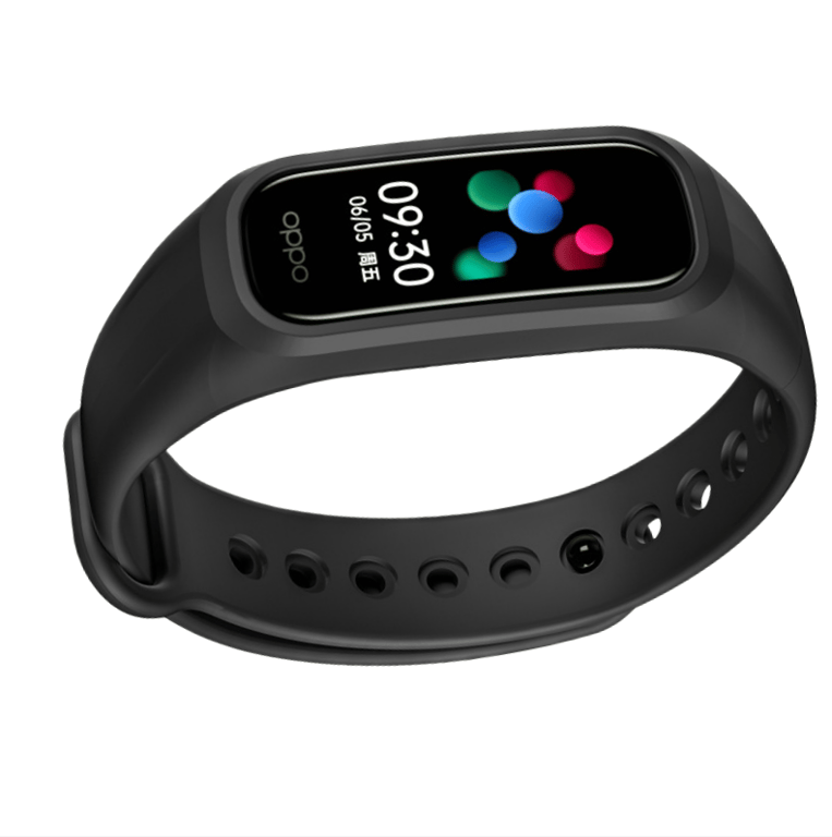 INF Bracelet De Montre En Silicone Pour Oppo Band / Oneplus Band Noir - vue 3