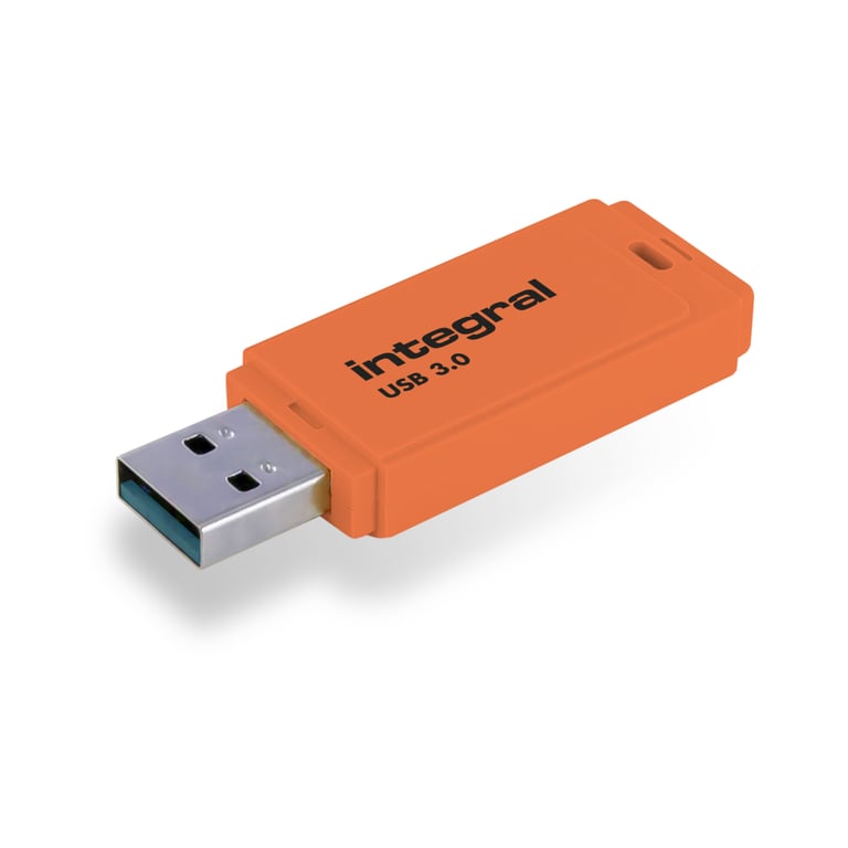 Integral INFD32GBNEONOR3.0 lecteur USB flash 32 Go USB Type-A 3.2 Gen 1 (3.1 Gen 1) Orange - Neuf