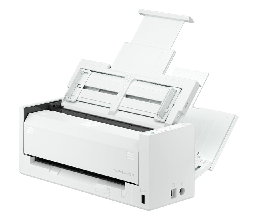 HP Scanjet Pro 4200 s1 Scanner de documents Recto verso 216 x 5842 mm 1200 dpi x 1200 dpi jusqu'à 40 ppm mono / jusqu'à 40 ppm couleur Chargeur automatique de documents 50... - vue 4