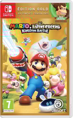 Mario + The Lapins Crétins Kingdom Battle Gold Edition SWITCH [Code de téléchargement]