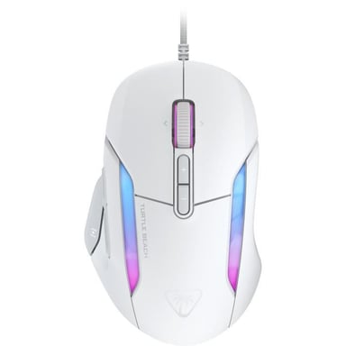 Souris gaming filaire - Turtle Beach Kone? II - Ultra légere - Blanc, 26 000 DPI, 23 fonctions personnalisables
