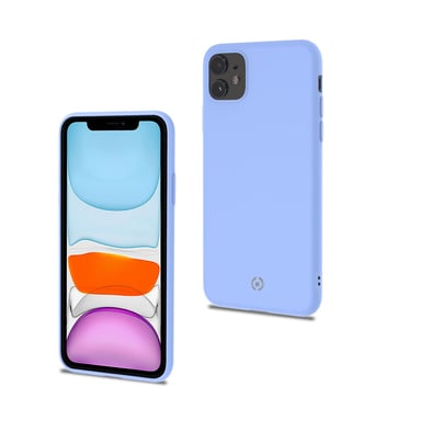 Celly CANDY1001VL cover protettiva per cellulare 15,4 cm (6.06'') Blu Apple iPhone 11