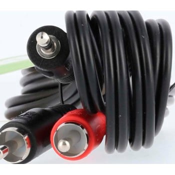 Hama 00205106 câble audio 2 m 3,5mm 2 x RCA Noir, Rouge