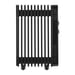 Radiateur électrique bain d'huile SENCOR SOH 3511BK 2300 W 11 ailettes 3 niveaux Noir