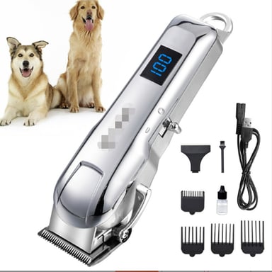 Tondeuse professionnelle pour poils d'animaux Silver