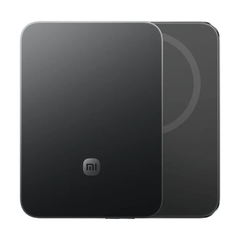 Batterie externe magnétique ultra-mince Xiaomi 5000 mAh 15W noire - Neuf