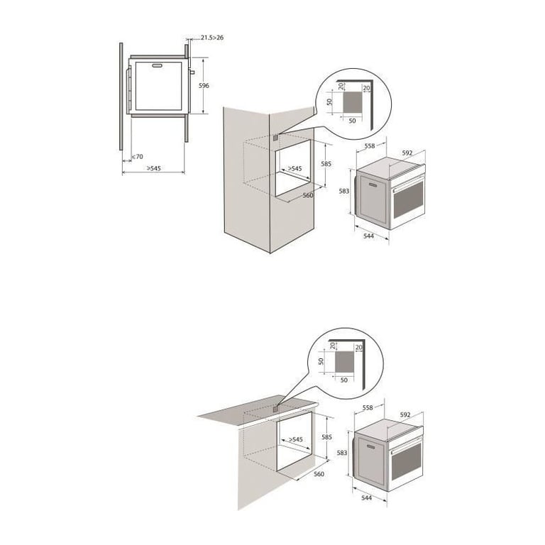 Brandt BRABXP5560B - vue 6
